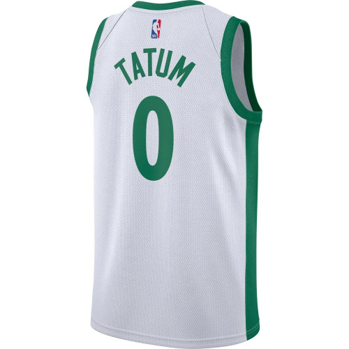 Jayson Tatum Boston Celtics Nike Youth 2020/21 Swingman Jersey White - City Edition