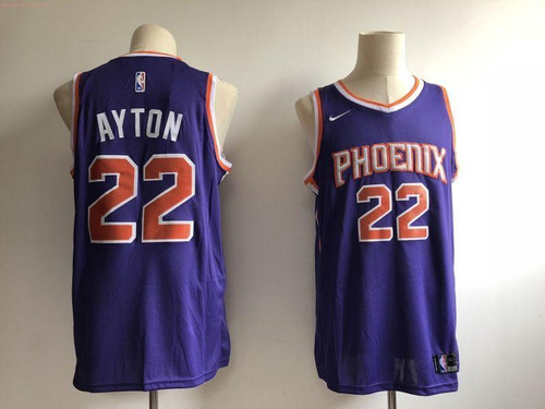 Phoenix Suns Deandre Ayton #22 2020 NBA New Arrival Indigo Blue Jersey