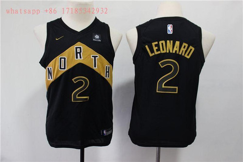 Toronto Raptors Kawhi Leonard #2 2020 NBA New Arrival Black Jersey