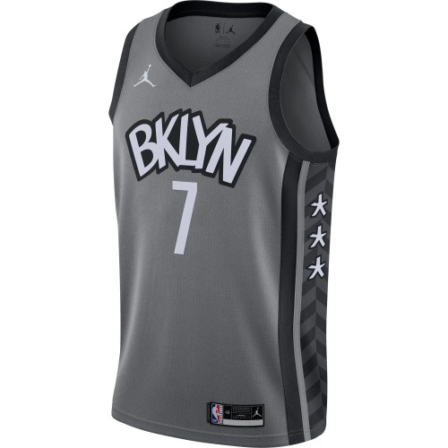 Kevin Durant Brooklyn Nets Jordan Brand 2020/21 Swingman Jersey - Statement Edition - Gray