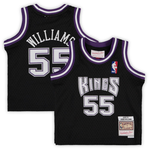 Jason Williams Sacramento Kings Mitchell & Ness 2000/01 Hardwood Classics Retired Player Jersey - Black