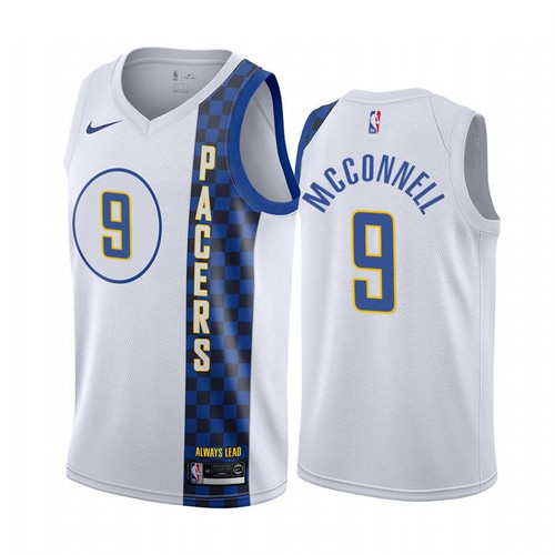 T.J. Mcconnell Indiana Pacers 2019-20 City White Jersey