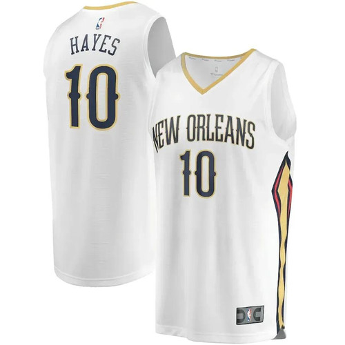 Jaxson Hayes New Orleans Pelicans Fast Break Replica Nba Jersey White - Association Edition