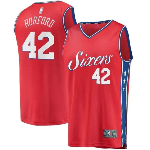Al Horford Philadelphia 76Ers Fast Break Player Nba Jersey - Statement Edition - Red