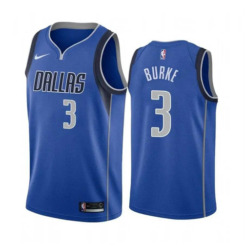 Men'S Trey Burke Dallas Mavericks 2020-21 White Association Nba Jersey