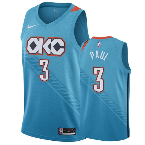 Oklahoma City Thunder Chris Paul #3 City Men'S Jersey