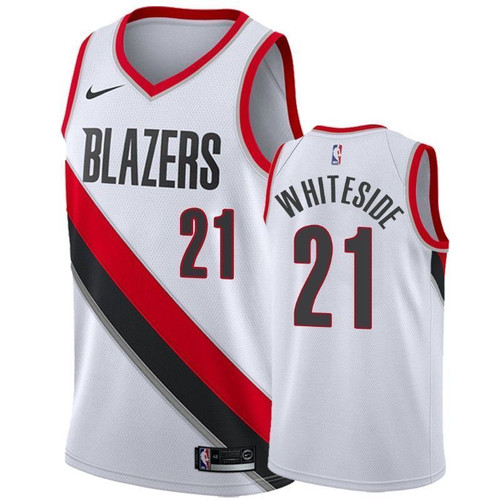 Men'S Portland Trail Blazers Hassan Whiteside #21 Association Nba Jersey