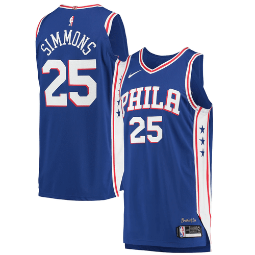 Ben Simmons Philadelphia 76Ers Nike 2019/20  Player Jersey - Icon Edition - Royal