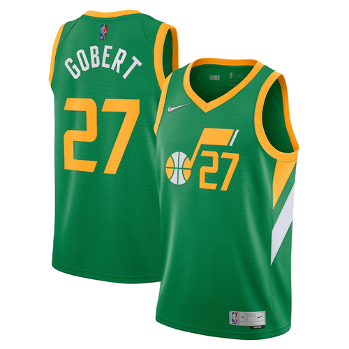 Utah Jazz Nike Earned Edition Swingman Jersey - Rudy  Gobert - Mens