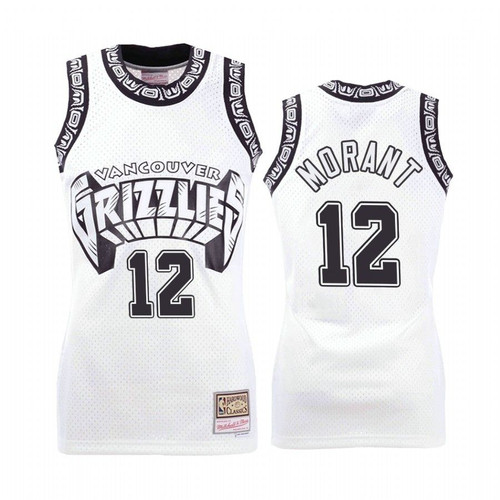 Memphis Grizzlies Ja Morant #12 White Concord Collection Jersey