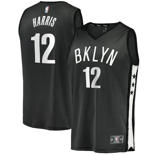 Joe Harris Brooklyn Nets Fast Break Player Nba Jersey - Statement Edition - Charcoal
