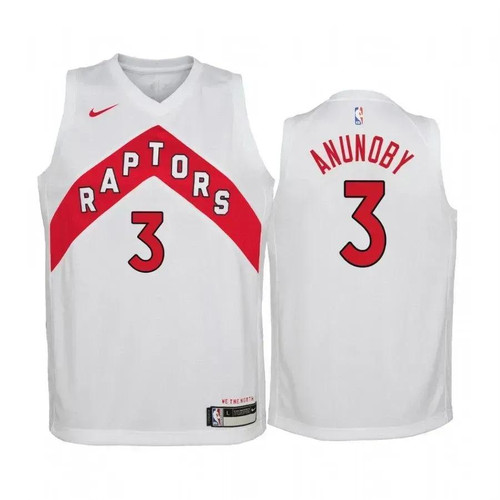 Og Anunoby Toronto Raptors 2020-21 Association Nba Jersey - White