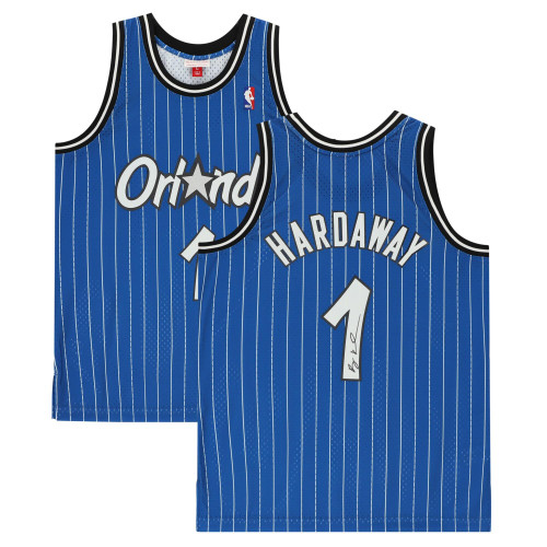 Penny Hardaway Orlando Magic Fanatics  Autographed Royal 1994 Mitchell & Ness Replica Jersey