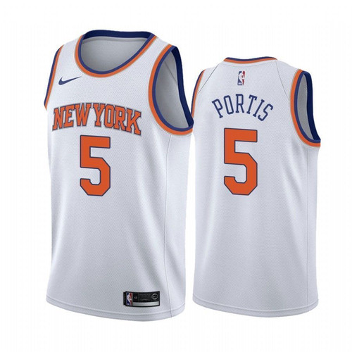 Men'S New York Knicks Bobby Portis #1 Association Nba Jersey