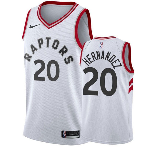 Men'S Toronto Raptors Dewan Hernandez #20 Association Jersey