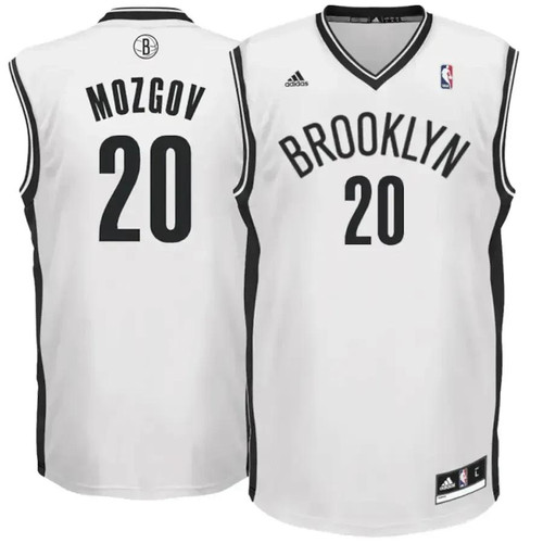 Timofey Mozgov Brooklyn Nets Adidas Home Jersey - White