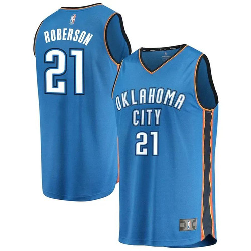 Andre Roberson Oklahoma City Thunder Fast Break Team Player Jersey Blue - Icon Edition