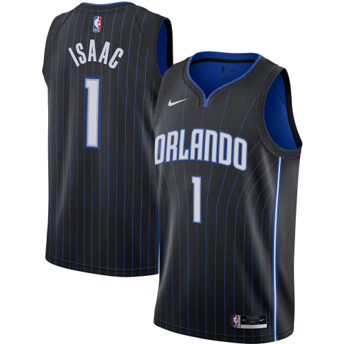 Jonathan Isaac Orlando Magic Nike Replica Replica Replica 2020/21 Swingman Jersey - Black - Icon Edition
