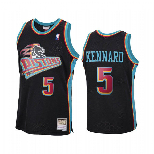 Luke Kennard Detroit Pistons Black Jersey 2020 Reload Classic