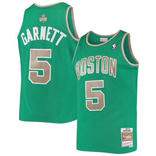Kevin Garnett Boston Celtics Mitchell & Ness Hardwood Classics Swingman Jersey - Kelly Green