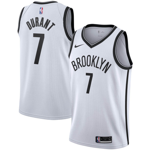 Kevin Durant Brooklyn Nets Nike Replica Replica Replica 2019/2020 Swingman Jersey - Association Edition - White