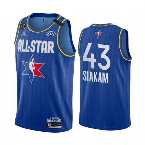 2020 Nba All-Star Game Jersey Eastern Conference Toronto Raptors Pascal Siakam #43 Blue