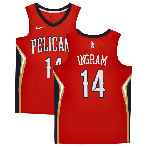 Brandon Ingram New Orleans Pelicans Fanatics  Autographed Nike Replica Replica Replica Swingman Statement Edition Jersey - Red