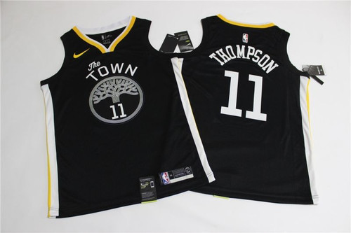 Golden State Warriors Klay Thompson #11 2020 Nba New Arrival Black Jersey