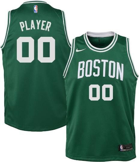 Nike Replica Replica Replica  Full Roster Boston Celtics Kelly Green Dri-Fit Swingman Jersey