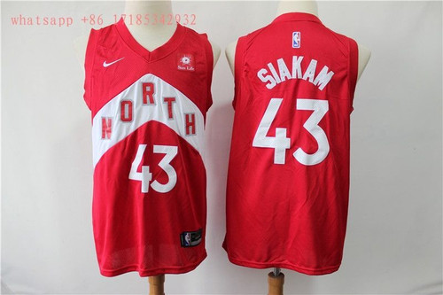 Toronto Raptors Pascal Siakam #43 2020 Nba New Arrival Red Jersey