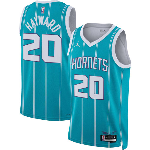 Gordon Hayward Charlotte Hornets Nike Replica Replica Replica Unisex 2022/23 Swingman Jersey - Icon Edition - Teal
