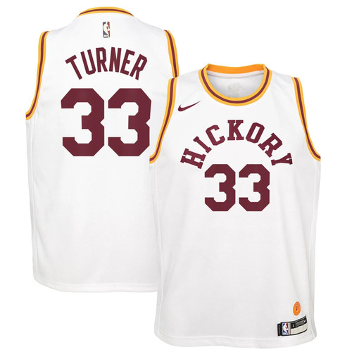 Myles Turner Indiana Pacers Nike  Hardwood Classics Swingman Jersey - White
