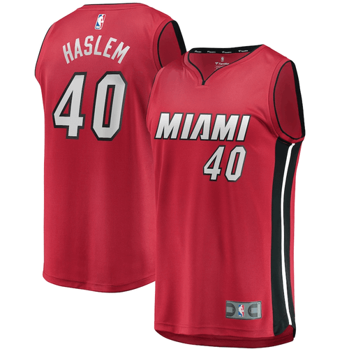 Udonis Haslem Miami Heat Fanatics Branded Fast Break Player Statement Edition Red 3D Jersey