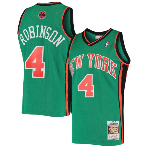 Nate Robinson New York Knicks Mitchell & Ness Hardwood Classics Swingman Jersey - Green