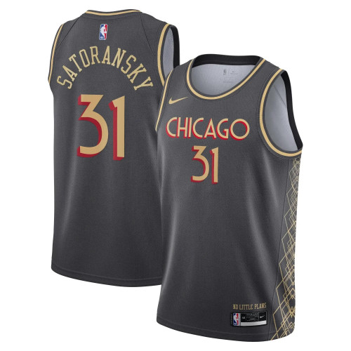 Chicago Bulls Nike City Edition Swingman Jersey - Tomas Satoransky -  - 2020