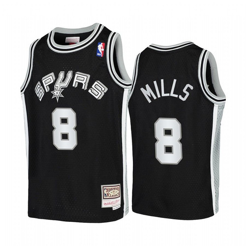 Patty Mills San Antonio Spurs Hardwood Classics Youth Jersey - Black