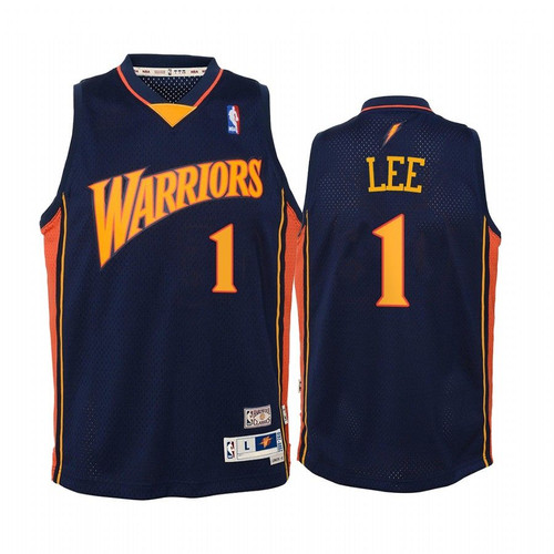  Dallas Mavericks Tim Hardaway Jr. #11 Floraldamion Lee Golden State Warriors Hardwood Classics Youth Jersey - Navy Fashion Jersey Men'S
