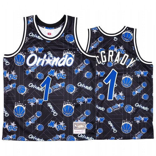 Tracy Mcgrady #1 Orlando Magic Blue Tear Up Pack Jersey