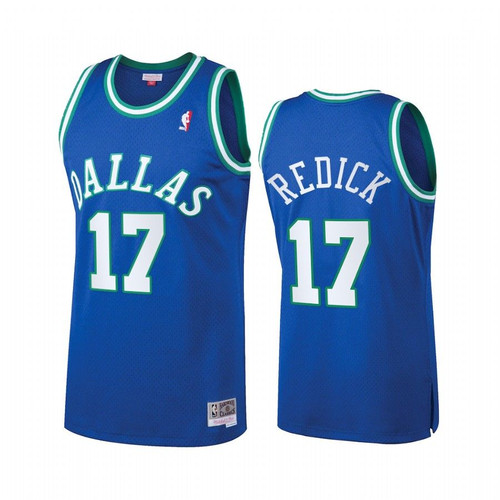 J.J. Redick #17 Dallas Mavericks Hardwood Classics Jersey Blue