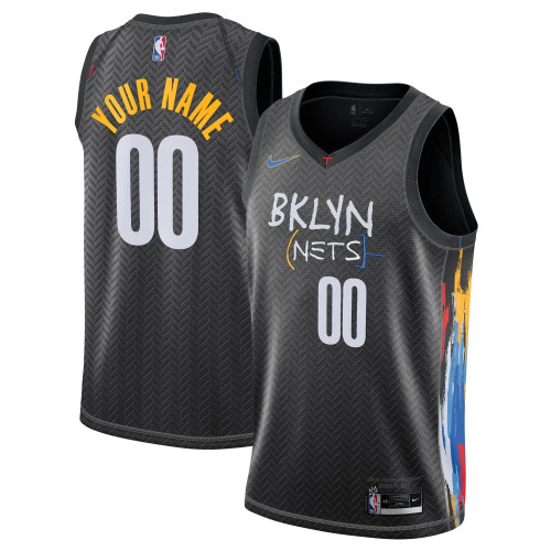 Brooklyn Nets Nike City Edition Swingman Jersey - Custom -  - 2020
