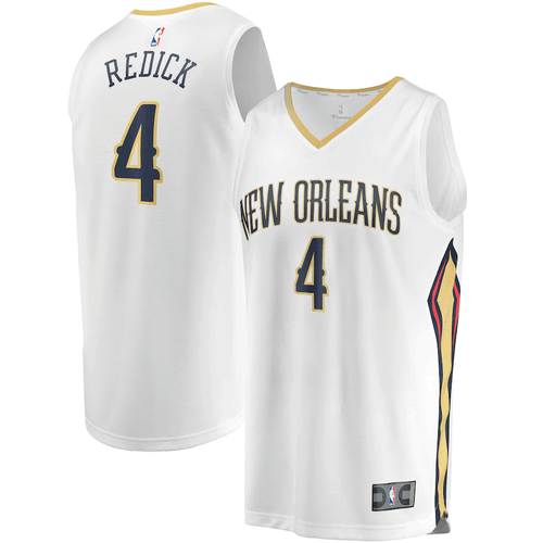 Jj Redick New Orleans Pelicans Fanatics Branded Fast Break Player Association Edition White 3D Jersey