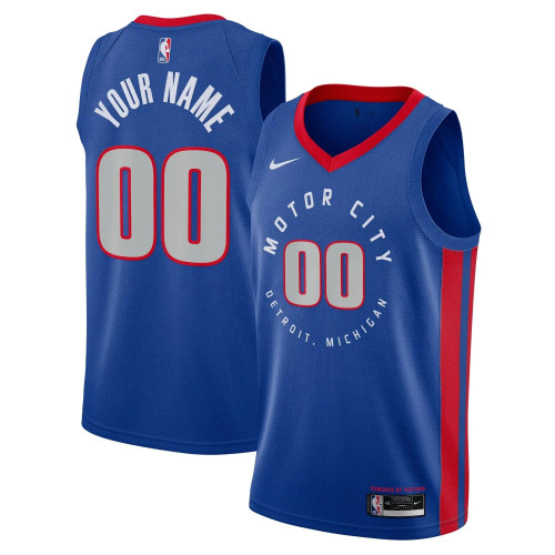 Detroit Pistons Nike City Edition Swingman Jersey - Custom -  - 2020