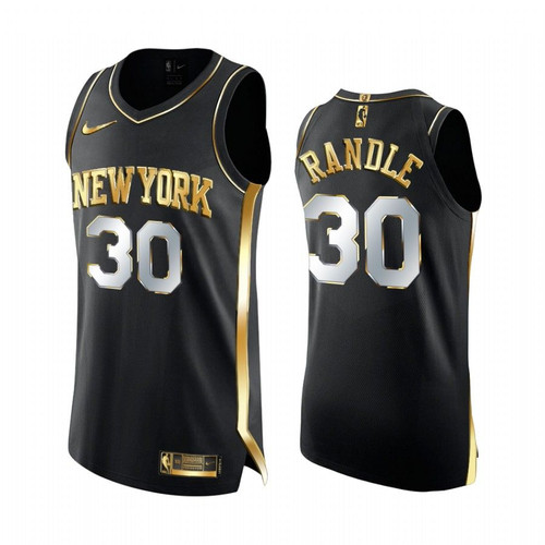 New York Knicks Julius Randle Randle Golden Edition  Limited Jersey 2020-21