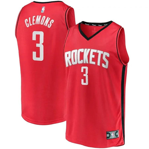 Chris Clemons Houston Rockets Fast Break Replica Player Jersey - Icon Edition - Red