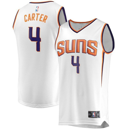 Jevon Carter Phoenix Suns Fanatics Branded Fast Break Player Replica Association Edition White 3D Jersey