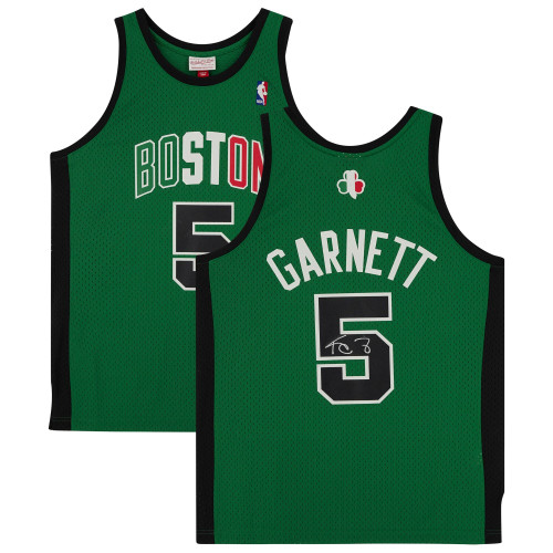 Kevin Garnett Boston Celtics Fanatics Autographed Mitchell & Ness 2007-08 Replica Jersey - Italy