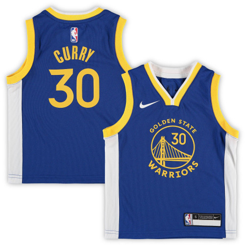 Stephen Curry Golden State Warriors Nike Preschool 2019/20 Swingman Jersey – Royal - City Edition