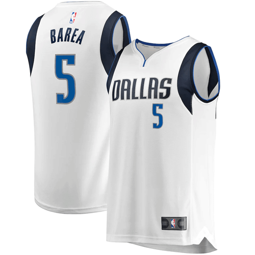 J.J. Barea Dallas Mavericks Fanatics Branded Fast Break Player Association Edition White 3D Jersey