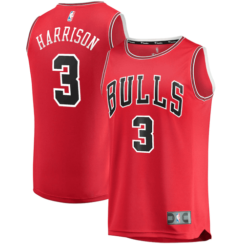 Shaquille Harrison Chicago Bulls Fanatics Branded Fast Break Player Icon Edition Red 3D Jersey