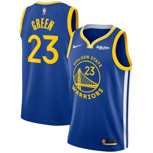 Men'S Nike Draymond Green Royal Golden State Warriors Swingman Badge Jersey - Icon Edition
